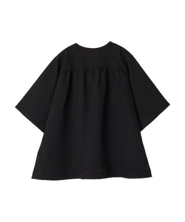 Green Parks AnriettMusee フロントジップジャガードブルゾン Black