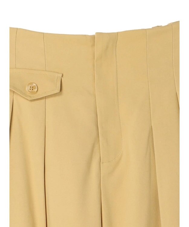 Green Parks ・Ｐｅｔｉｔ　Ｆｌｅｕｒ　ハイウエストワイドパンツ Yellow