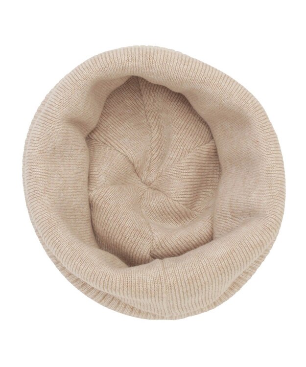 MOONBAT 【WEB限定】FURLA(フルラ)アーチロゴ付き ニット帽 帽子 UVカット 手洗いOK ベージュ