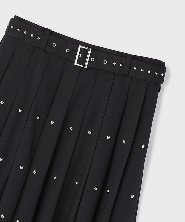 GRACE CONTINENTAL メタルホットフィットスカート ブラック