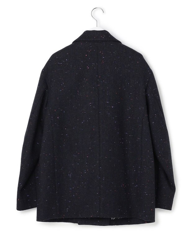 ICB 【30th ANNIVERSARY】 カラーネップツイード ジャコット ミッドナイト（ネイビー系）