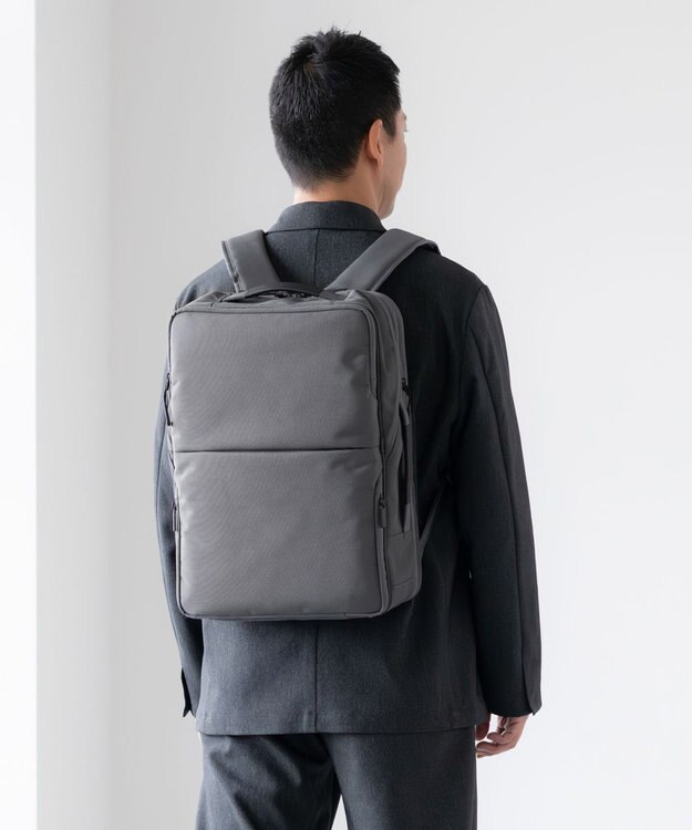 ACE BAGS & LUGGAGE ace. ガジェタブルU リュックサック B4/15.6インチPC収納 通勤 20073 エース ダークグレー