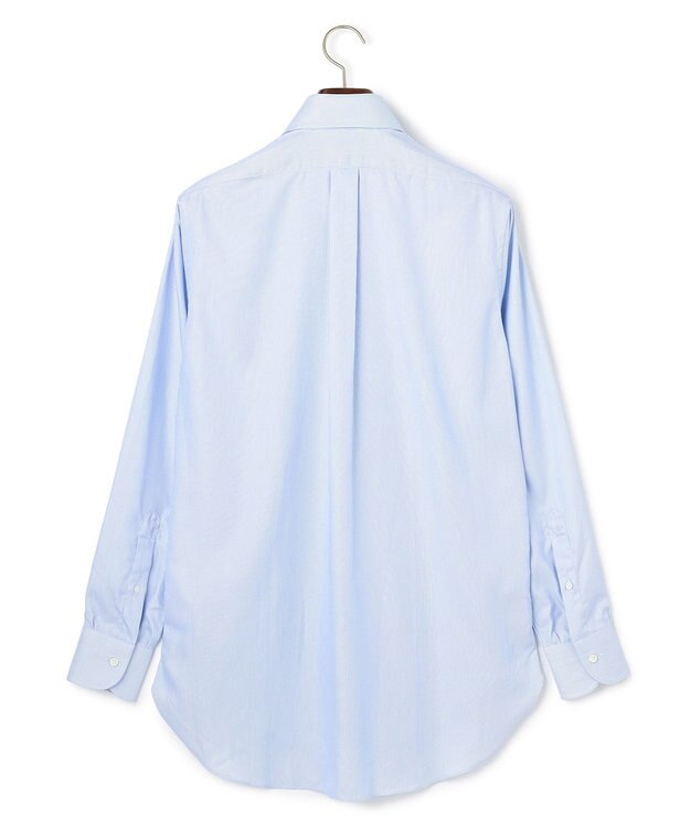 J.PRESS MEN 【Single Needle Tailoring / 形態安定】MILETAエレガントドビー ドレスシャツ / ワイド サックスブルー系
