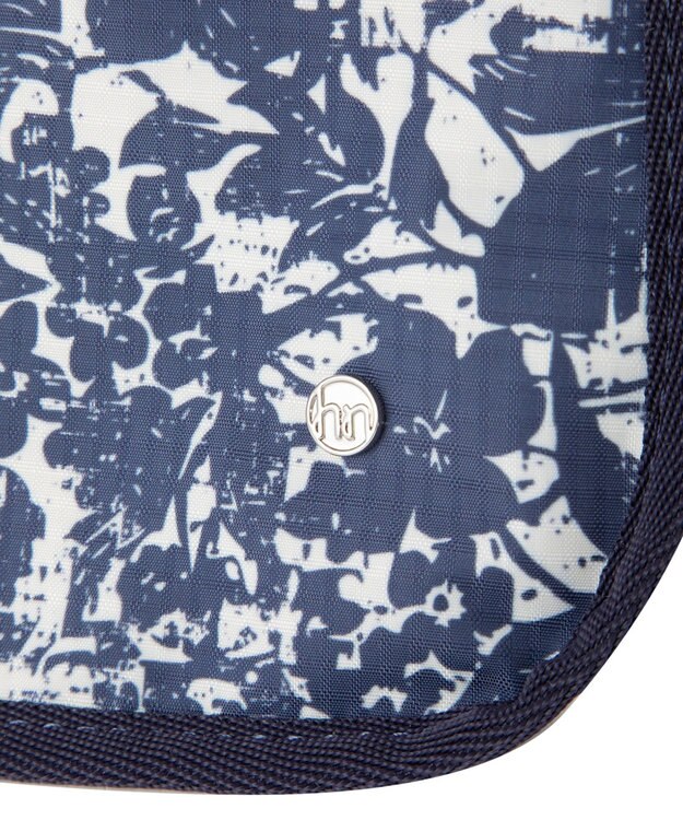 ACE BAGS & LUGGAGE hiromichi nakano フェズリ ショルダーバッグ  17522 ヒロミチナカノ ネイビー（フラワー）