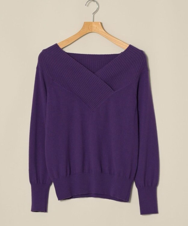 ONWARD Reuse Park 【23区】ニット秋冬 パープル