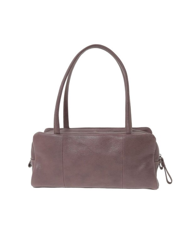 genten ゴートベーシック 横長ボストンバッグ グレー