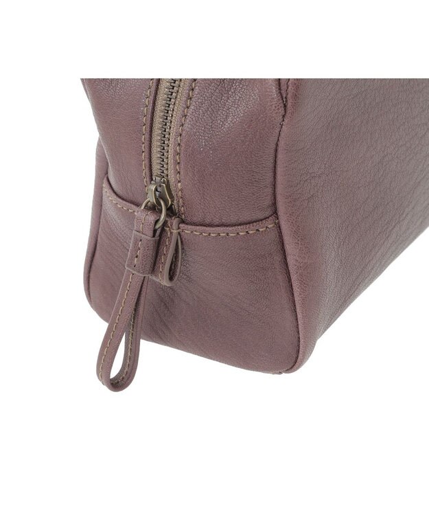 genten ゴートベーシック 横長ボストンバッグ グレー