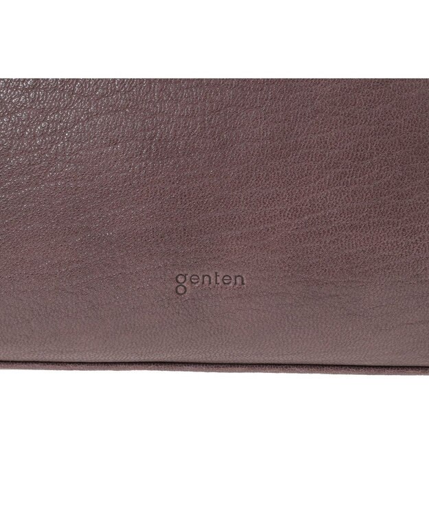 genten ゴートベーシック 横長ボストンバッグ グレー