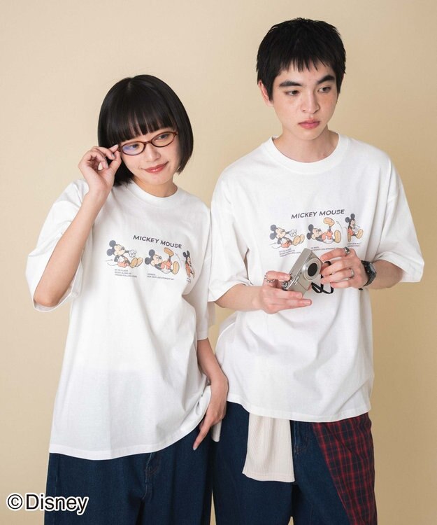WEGO 【新柄追加/ユニセックス着用アイテム/SMLサイズ展開】DISNEY/グラフィックT（S） 柄7