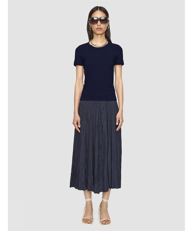 JOSEPH ジャージーリブ　ティーシャツ Black