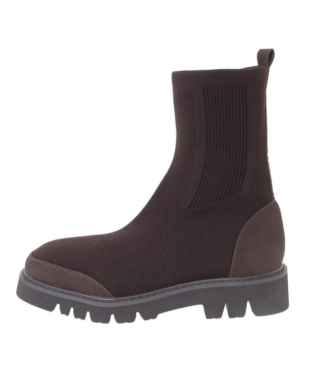 AMERICAN HOLIC 【消臭／制菌／吸水速乾】ニットブーツ Brown