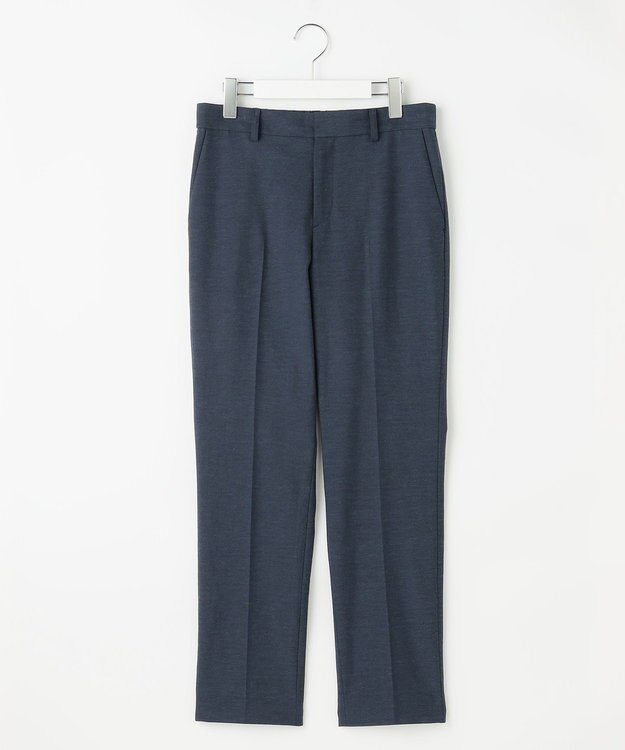 自由区 S 【SHIHOさん着用・昨年大好評・新色追加・後ろウエストゴム】シェルタリングテーパード パンツ ［新色］ネイビー