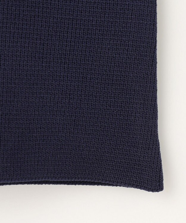 Feroux 【洗える】トラッドデザイン ニットジャケット ネイビー系