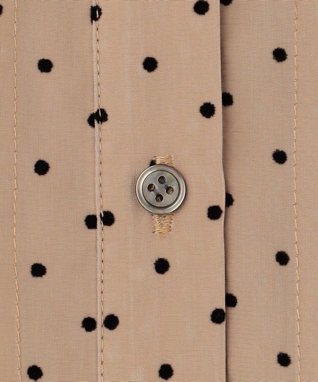 組曲 【WEB限定】ドットフロッキー ワンピース ベージュ系5