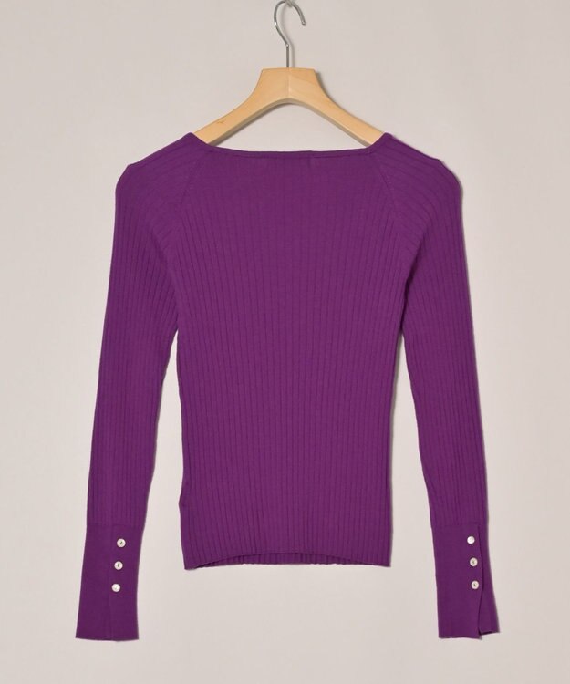 ONWARD Reuse Park 【組曲】ニット秋冬 パープル