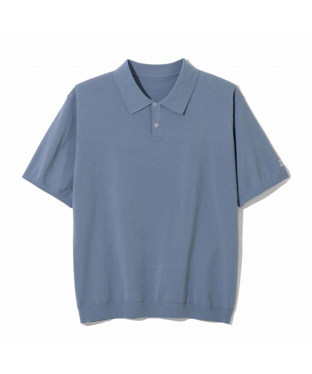 ZERO HALLIBURTON ニットポロシャツ ZHG-M5S9a 82958 ライトブルー