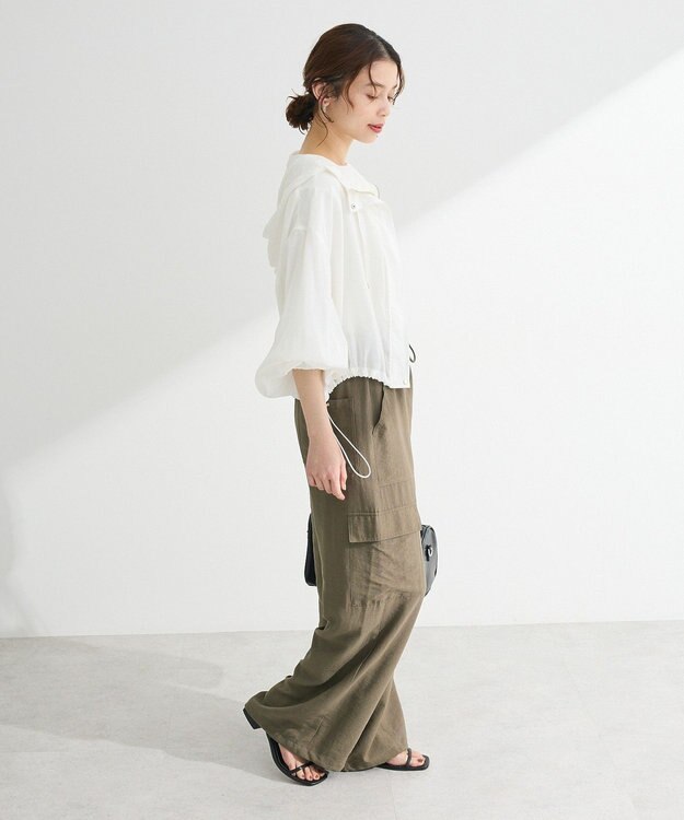 Green Parks ・ＥＬＥＮＣＡＲＥ　ＤＵＥ　シアーマウンテンパーカー Charcoal Gray