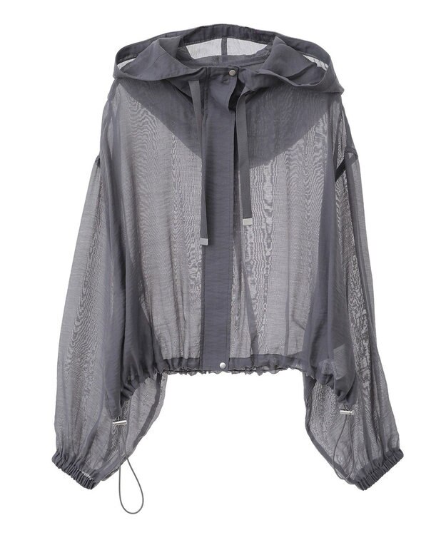 Green Parks ・ＥＬＥＮＣＡＲＥ　ＤＵＥ　シアーマウンテンパーカー Charcoal Gray