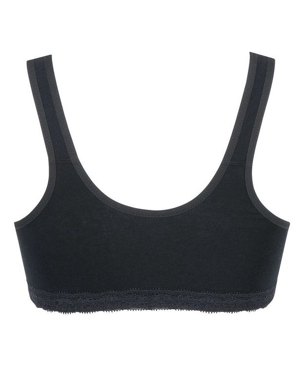 WACOAL 【ナイトアップブラ】 動画クリエイター nanakoななこさんコラボカラー登場 ナイトブラ 綿混(本体) 就寝時用 3Lまで対応 大きいサイズ ノンワイヤー レディース BRA166 /ワコール ブラック