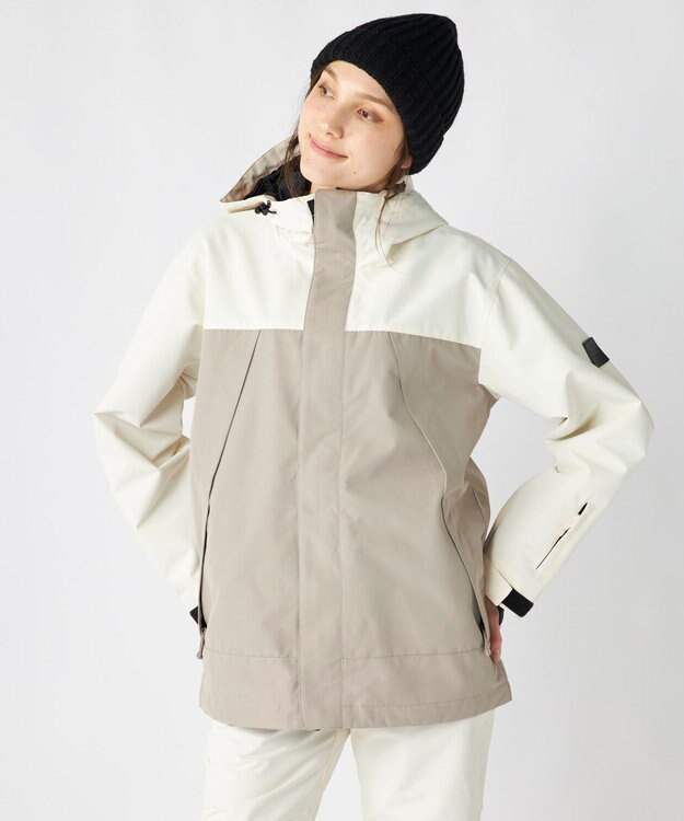 OP／FILA 【ocean pacific】スノーウェア NEWスタンダードジャケット オフホワイト