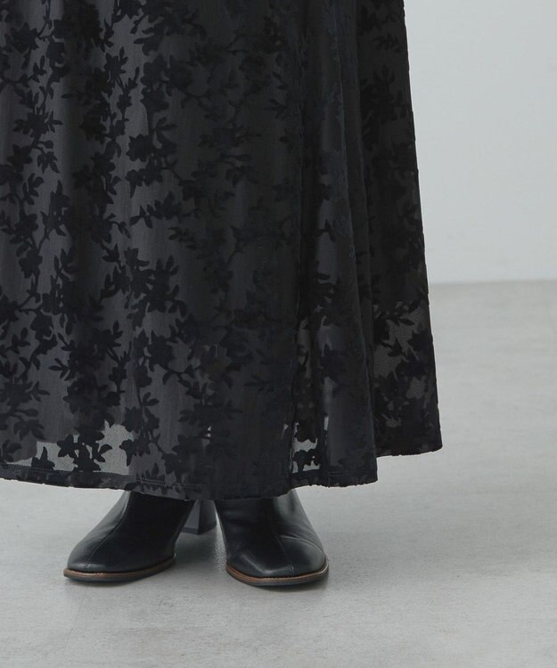 AMERICAN HOLIC オパールナローラインスカート Black