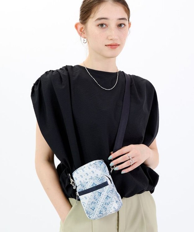LeSportsac MINI PHONE BAG/バンダナブリーズ バンダナブリーズ