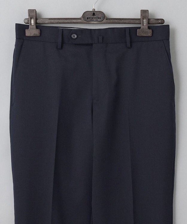 GOTAIRIKU オールシーズン対応【御幸毛織】WOOL×SOLOTEX ストレッチスーツ（ネイビー無地） ネイビー系