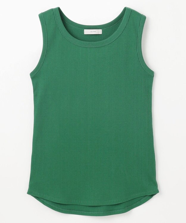 ANY L 【新色追加】ラウンドタンクトップ グリーン