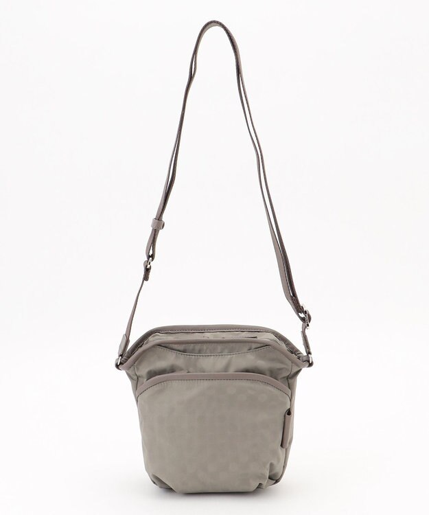 Y'SACCS Polka Dots　パイピングポケットポシェット グレージュ