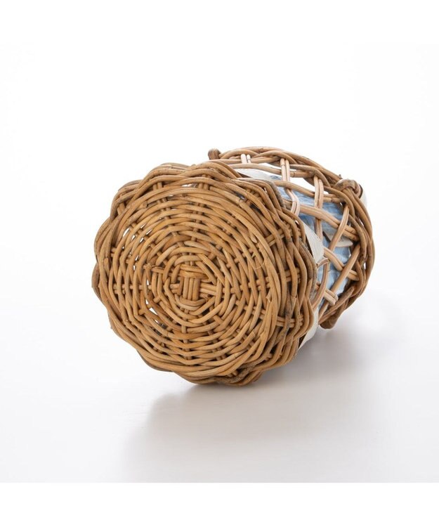 UNBILLION ペルケ perche / 透かし網姫路レザー2WAYかごバッグ アイボリー