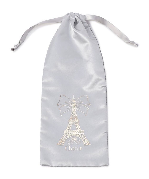 Chacott エッフェル半メッシュ巾着S パールグレー
