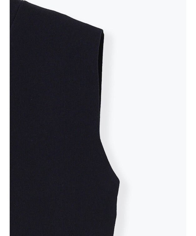 Te chichi 総針ポケット付きVネックベスト《2026 spring catalog item》 ネイビー