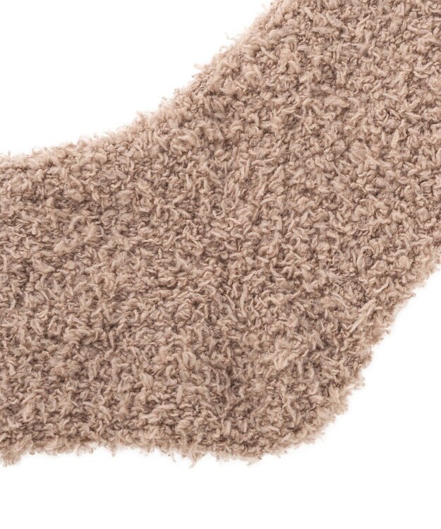 earth music&ecology 【予約】miffy/earth タグ付モコモコソックス ブラウン