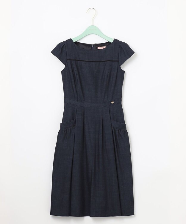 TOCCA 【洗える！】BLUE CIEL ドレス ダークネイビー系
