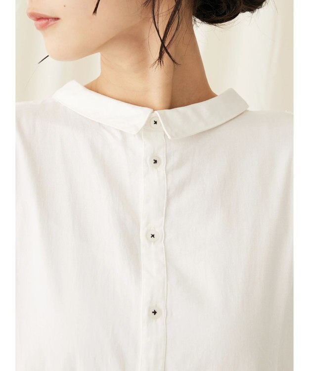 CRAFT STANDARD BOUTIQUE ２ＷＡＹインドコットン刺繍ワンピース Off White