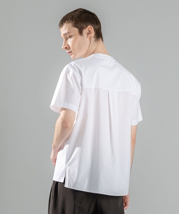 JOSEPH HOMME カバーリングジャージー　ブロッキングカットソー ホワイト系