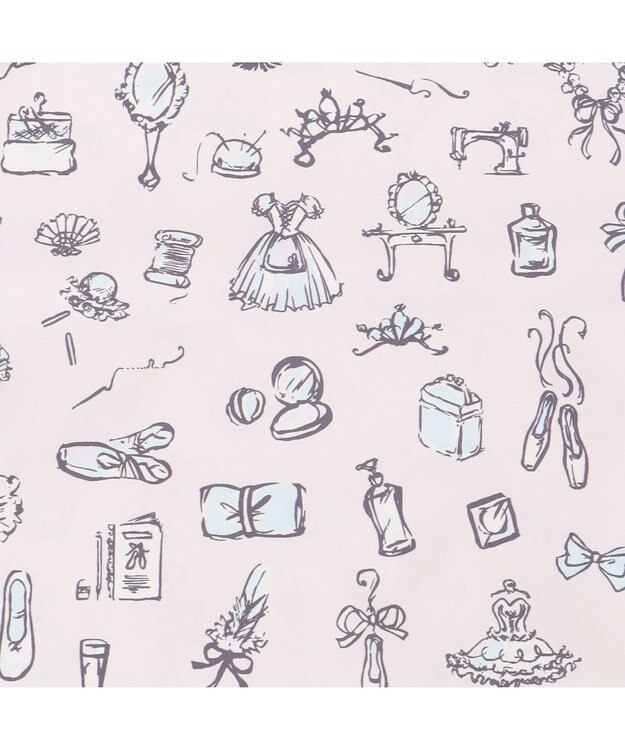 Chacott バレリーナメッシュ巾着L アイリス