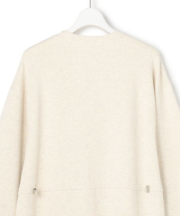 23区 L 【SLOW/一部店舗限定】ハイゲージテリー ハーフジップ ワンピース アイボリー系