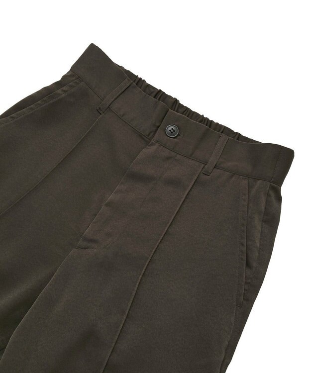 CRAFT STANDARD BOUTIQUE センタープレスストレートパンツ Brown