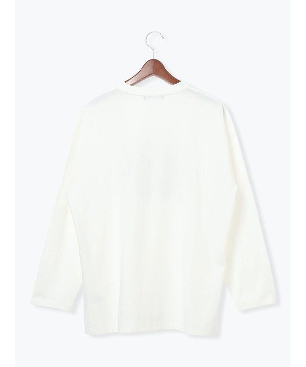 Te chichi フォトプリントロングスリーブTシャツ ブラック