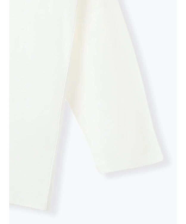 Te chichi フォトプリントロングスリーブTシャツ ブラック