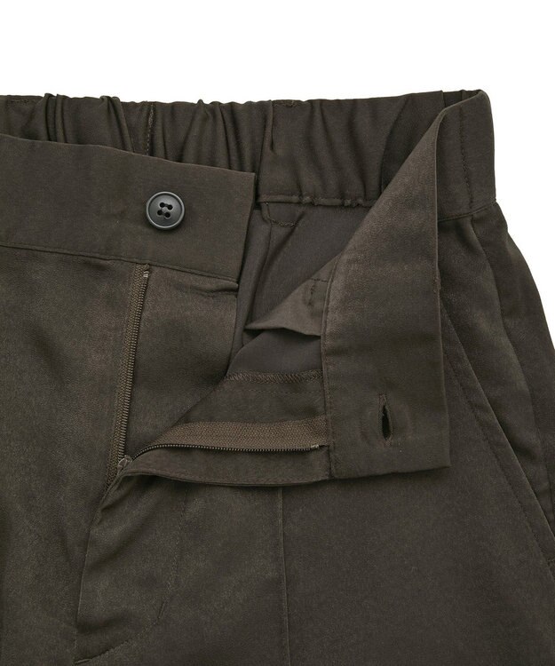 CRAFT STANDARD BOUTIQUE センタープレスストレートパンツ Brown