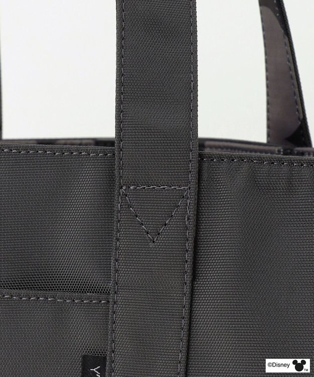 Y'SACCS 【Disney Collection】シルエットプリントトートバッグ　Mサイズ ダークグレー