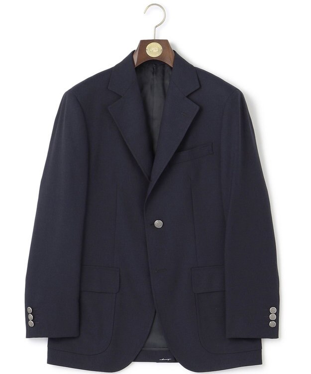 J.PRESS MEN 【WEB・一部店舗限定】サマーメッシュブレザー/ 銀釦 / 背抜き /三つボタン段返り ネイビー系