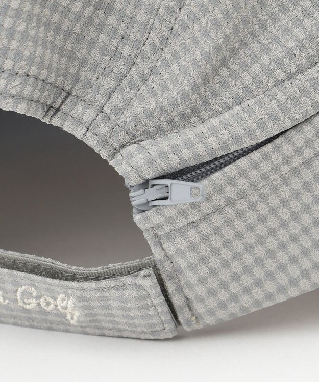 23区GOLF 【WOMEN】【吸水速乾/UVケア】2WAY UVセルバイザー ライトグレー系