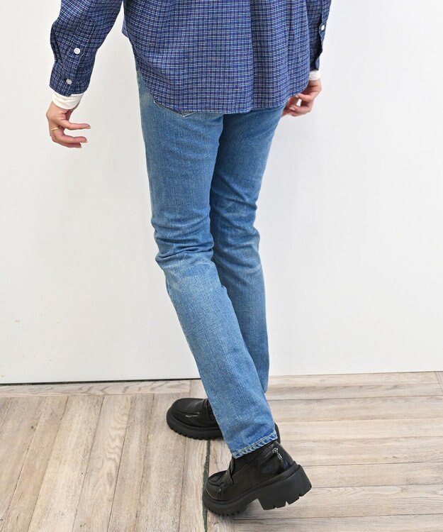 caqu modern pencil  タイトフィット ペンシルシルエット デニムパンツ 3years