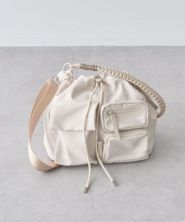 Green Parks 収納アドバイザー監修ショルダーバッグ Ivory