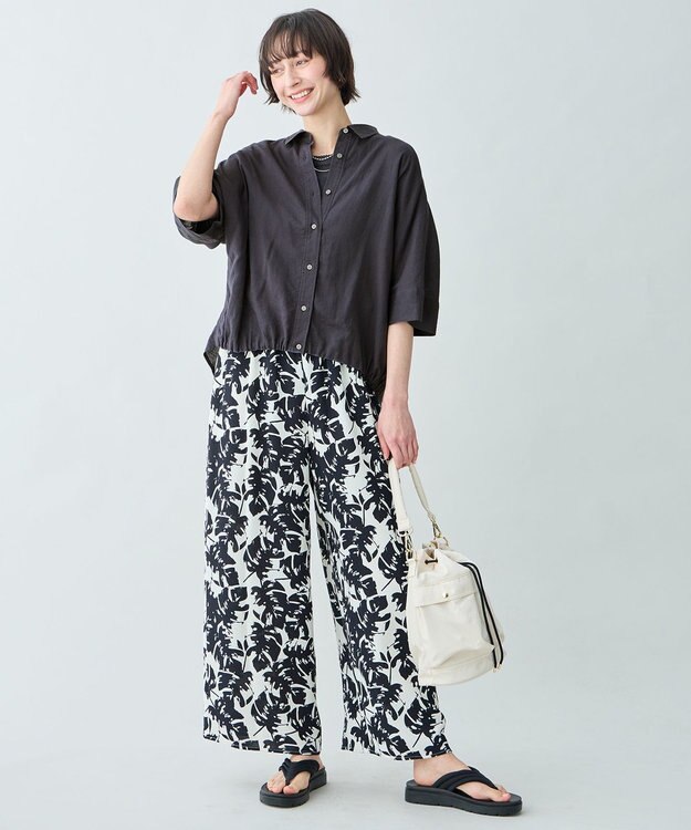 ANY ライトブッチャーリラックスパンツ エクリュ系