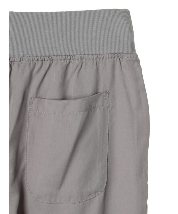 Green Parks ・ｆｕｒｒｙ　ｒａｔｅ　リブキリカエジョガーパンツ Light Gray