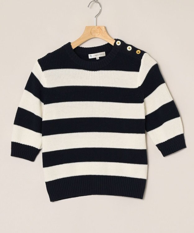 ONWARD Reuse Park 【組曲】ニット春夏 ネイビー